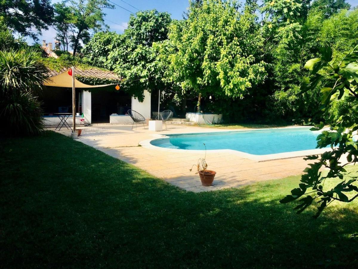 Studio Independant Terrasse Piscine Avinhão Exterior foto